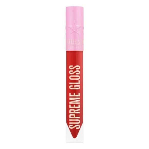 Jeffree Star Cosmetic Red Affair Supreme Gloss Electric Red Full Pigment Lipglos - Picture 6 of 8